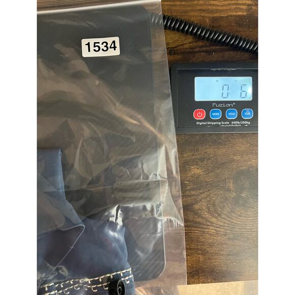 Ya Los Angeles Blue Embroidered Peasant Blouse Sz - Picture 9 of 9